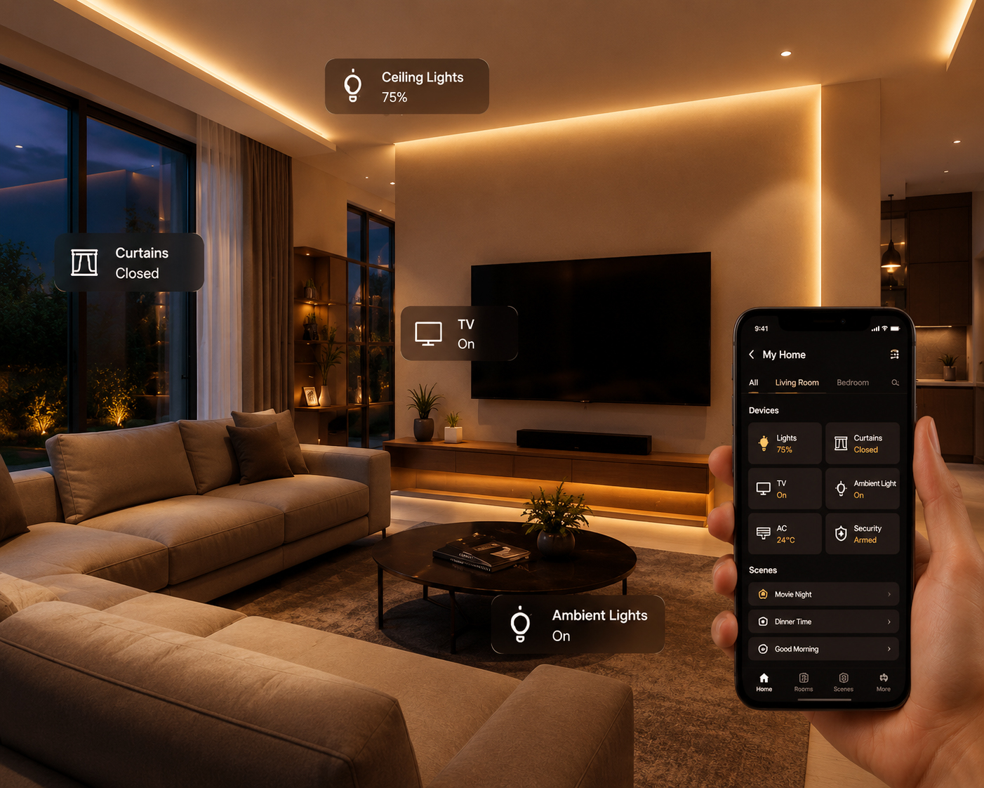 Connected Lounge